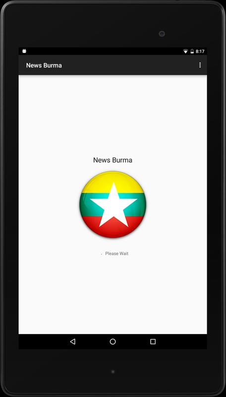 Emulate Android APK Myanmar News app | Burma News | Rohingya News